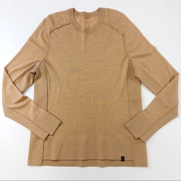 KIT and Ace mens camel pullover Size Large - Picture 1 of 5